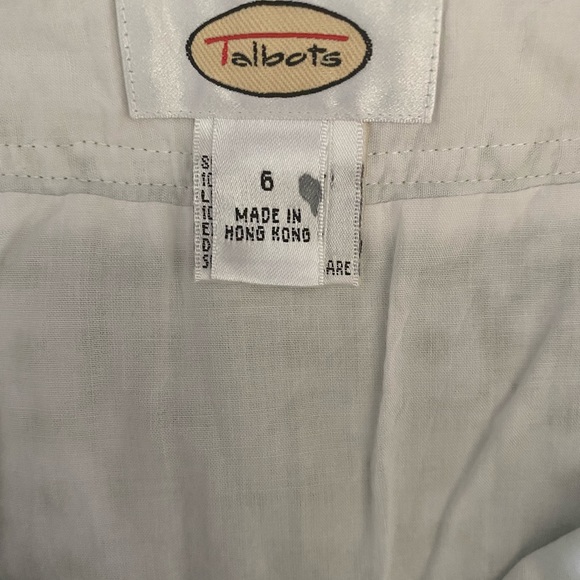 Talbots Eyelet Midi Skirt - Picture 6 of 6